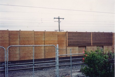Wall under construction